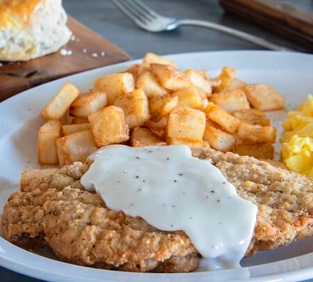 Country Fried Steak Breakfast*