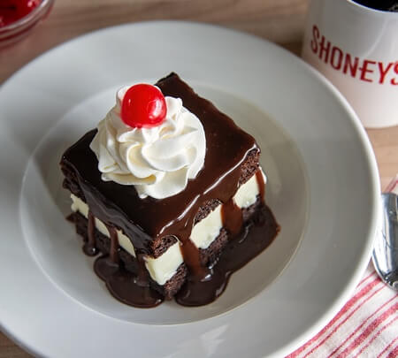 Shoney's® World Famous Hot Fudge Cake